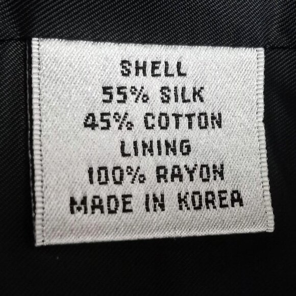 Vintage Talbots Silk & Cotton Zebra Print Blazer - Picture 7 of 8